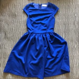 EUC Altar’d State Cobalt Blue Textured Dress